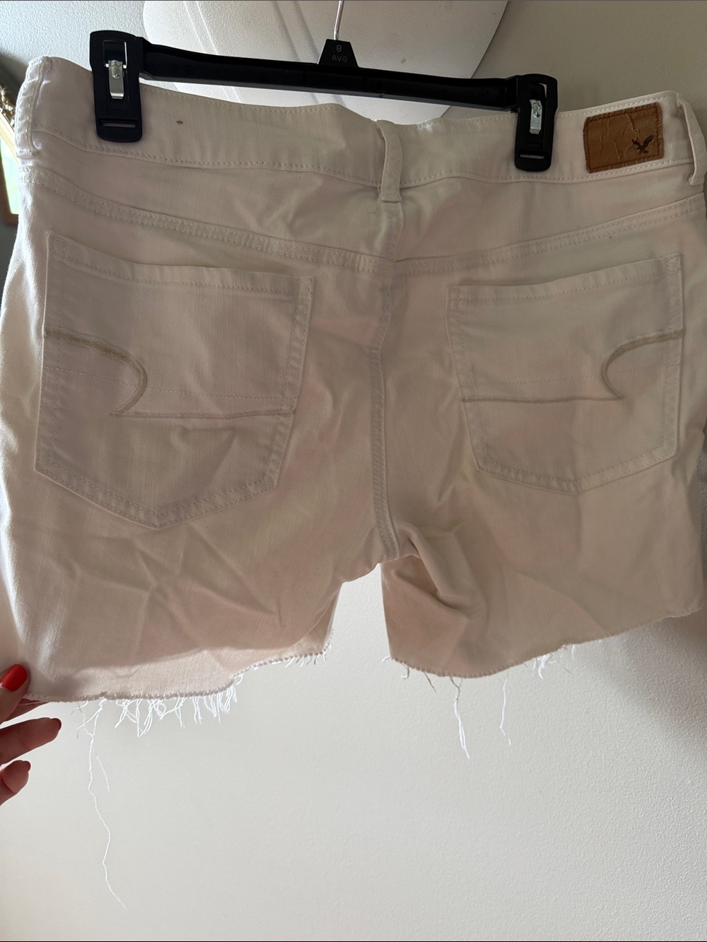 Distressed Denim Cutoff Shorts - Picture 8 of 10